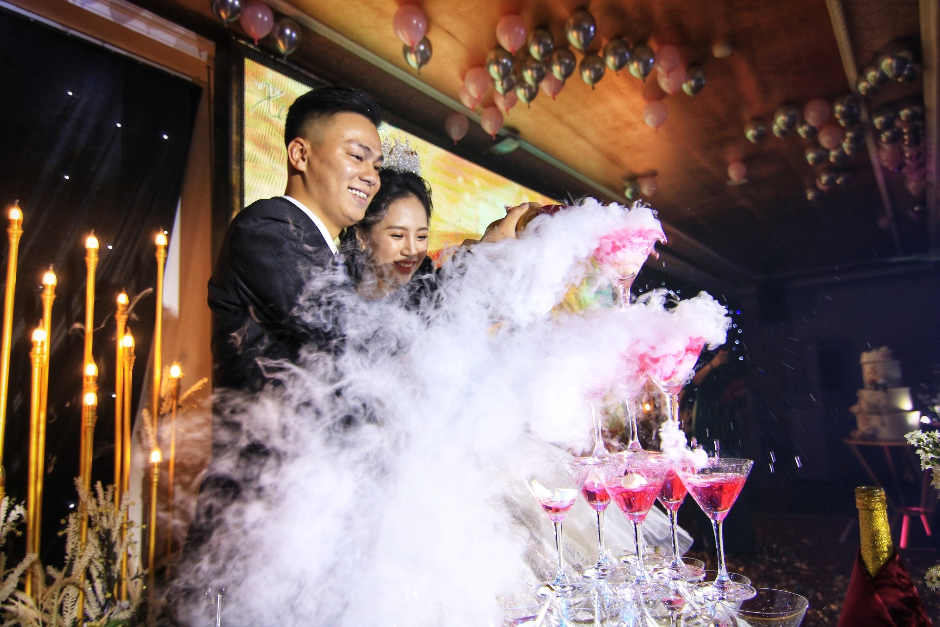 Lễ th&agrave;nh h&ocirc;n Nguyễn Giang  &ndash;  Kh&aacute;nh Ti&ecirc;n &ndash; sảnh Doric